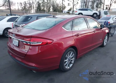 2017 Ford Fusion Hybrid Se из США, поврежденный, VIN 3FA6P0LU8HR238619